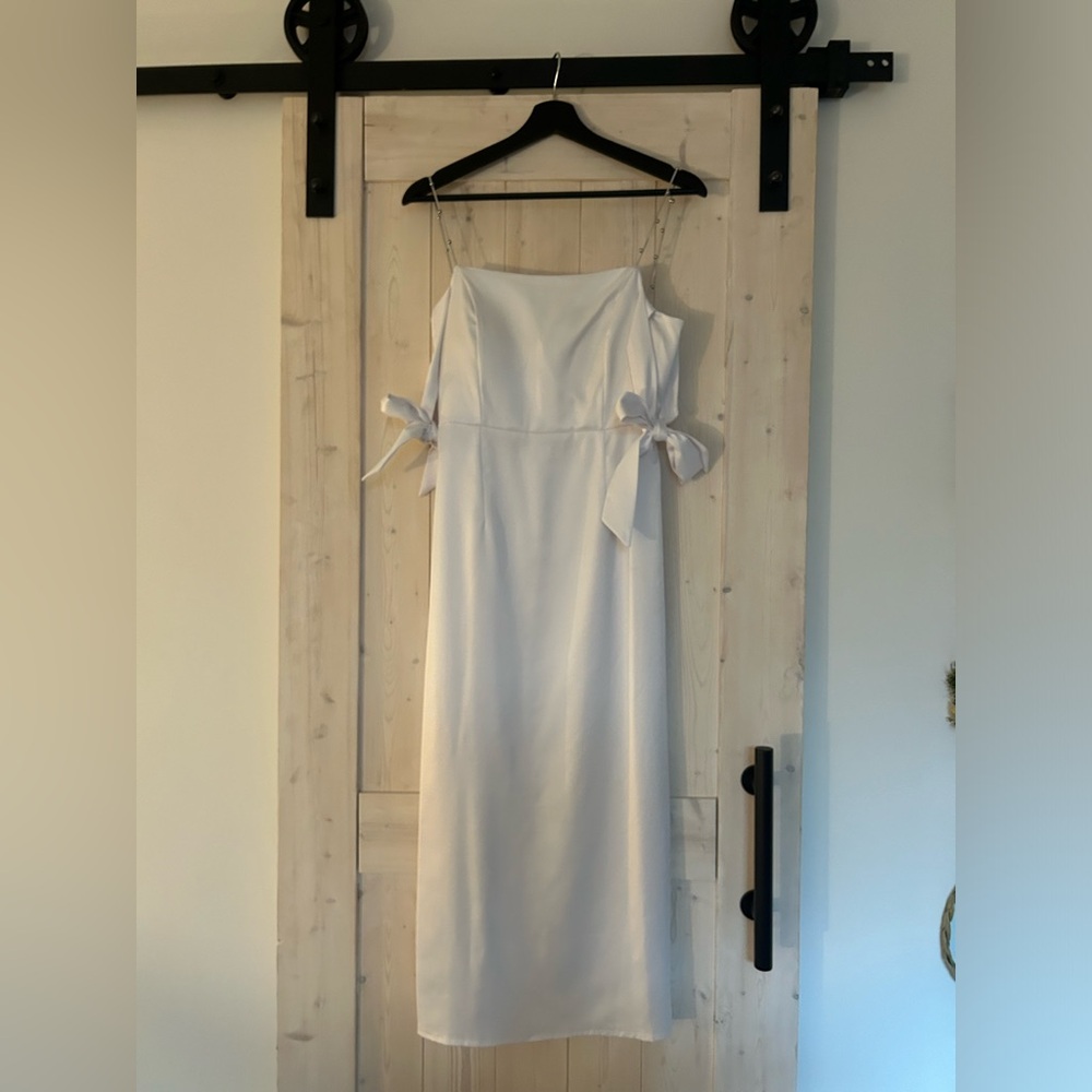 White Midi Dress